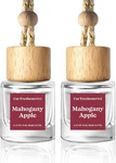 C Classy Car Air Freshener Hanging 2 Pack, Mahogany Apple Essential Oil Diffuser. Fixed Price $20.37.