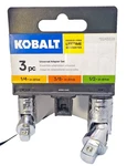 Kobalt 2 Piece Universal Adapter Set Missing 1. Fixed Price $5.99.
