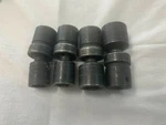 Snap-on Tools Iplm-ipmf 1/2" & 3/8 Drive Shallow Impact Swivel Sockets 6pt- Pps. Fixed Price $208.24.