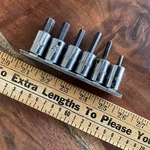 Craftsman 3/8" Drive 6 Pc "g" Series Metric Hex Bit Driver Sockets Usa. Fixed Price $44.79.