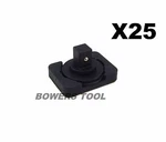 Mechanic Time Saver 25pc 1/4in Dr Lock A Socket Rail Post Clip For Craftsman Etc. Fixed Price $15.99.