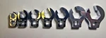 Mac Tools 7 Pc 3/8" Dr. 3/8-13/16" Sae Flare Nut Crowfoot Sockets New Ob. Fixed Price $119.99.