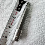 Snap-on #10 Triple Square Socket 3/8" Drive #ftsm10le Long Shaft 2 7/8". Fixed Price $28.95.