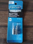 Century Drill & Tool Screwdriver Bits Nos Phillips, Square, Star, Slotted. Fixed Price $5.50.
