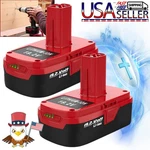 2pack 3.0ah 19.2 Volt Xcp Lithium C3 Diehard Battery For Craftsman 11375 Pp2030. Fixed Price $28.99.