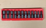 Snap-on 12pc Impact Swivel Universal Socket 1/2" Drive 6-point 312ipl Very Good. Fixed Price $749.95.
