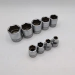 Snap-on 3/8" Flank Drive Sae Standard Shallow 6 Point Socket Set 9 Pcs See Desc. Fixed Price $105.99.