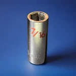 Matco Tools Bi146 7/16" Socket, 6 Pt Mid-length Chrome Usa Vtg. Fixed Price $18.10.