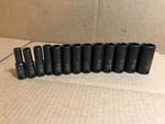 13x Set Gearwrench 3/8" Drive 6 Point Deep Impact Metric Socket 8-19mm & 21mm. Fixed Price $99.99.