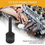 Universal 1/2 Inch Drive Impact Socket 8.5mm 12 Point Cr-mo Black 1 Pc. Fixed Price $14.26.