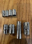Mac Tools 8-piece Socket Lot 1/2", , Drive. Fixed Price $39.99.
