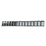 Proto J54205 15-piece 10mm-24mm 1/2 Drive 6-point Standard Metric Socket Set. Fixed Price $112.85.