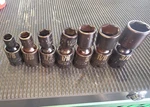 7 Piece 3/8 Drive Sae Universal Socket Set 6 Point Usa Made Cornwell. Fixed Price $100.00.