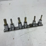 Snap On Tools 7 Pc 3/8" Drive Metric Hex Bit Socket Set 4-9mm Fam4e-fam9e Usa. Fixed Price $90.00.