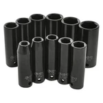 Performance Tool 1/2" Drive Sae 6-point Deep Impact Socket Set 11 Pieces. Fixed Price $40.57.