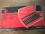 Mac Tools 24 Piece Ribe Power Bit Set M4 - M14 Sxvbr24b. Fixed Price $49.99.