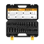 Hex Bit Impact Socket Set: 36-piece With 4 Adapters, 1/4", 3/8", 1/... Fast Ship. Fixed Price $52.96.