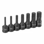 Grey Pneumatic 1207st 3/8" Drive 7 Piece Tamper Proof Triple Sq Driver Set. Fixed Price $132.84.