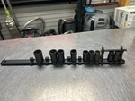 Used Matco 3/8" Drive Metric Twist Socket Set Of 9 10mm-19mm Read (quc022543). Fixed Price $99.99.