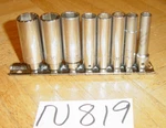 Mac Tools 8 Piece 1/4 Drive Sae. Deep Chrome Socket Set 6 Point To 9/16. Fixed Price $120.00.