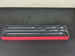 #bo681 Snap On Tools Metric 8 Piece 1/4" Drive Extension Set In Foam Fm108ex01b. Fixed Price $209.95.