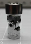 Craftsman 11/16 Swivel Flex Sockets 12pt 43257 -v- Series 3/8" Drive. Fixed Price $13.46.