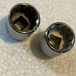 Lot Of 2 Mac Tools M162r Socket 1/4 Size 1/2. Fixed Price $16.00.