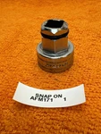 Snap On Tools Afm171 3/8 Drive & 17mm 6pt Low Clearance Pass Though Socket 1. Fixed Price $60.54.