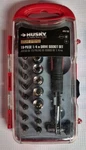 Husky 19 Piece 1/4" Drive Socket Set. Fixed Price $8.99.