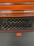 Snap-on Tools New Red 84pc 1/2" Drive 6pt Metric + Sae Master Socket Foam Sets. Fixed Price $3995.00.