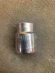 Mac Tools Usa 3/4" Drive 1-1/4" Sae 12 Point Chrome Shallow Socket Z402. Fixed Price $29.90.