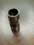 Husky Usa Cbf16 1/2 In Sae 3/8 Drive 6 Point Swivel Universal Flex Socket 16. Fixed Price $9.97.