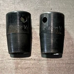 Snap-on 1/2" Drive 6-point Sae Magnetic Power Sockets Mpk161a Set Of 2. Fixed Price $28.00.