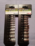 Socket Set Sae, And Metric, 1/4" Drive By Pittsburgh, New. Fixed Price $45.00.