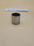 Craftsman Tools 1/2" Drive 1-1/4" 12 Point Shallow Socket Sae G- 47517 Usa. Fixed Price $21.99.
