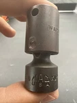 Mac Tools Xup206r 5/8" Shallow Swivel Impact Socket 3/8"drive 6-point. Fixed Price $14.99.