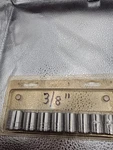 Craftsman 1/4" Drive Metric Socket Set 10 Pieces & Crafts 3/8 " 8. Fixed Price $45.00.