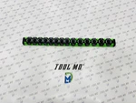 Snap-on Tools New Green 3/8 Sae Lock-a-socket Magnetic Rail Organizer Las38sg. Fixed Price $107.95.