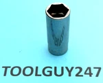 Snap On Stm20a 1/4" Drive 5/8" Sae 6 Point Deep Chrome Socket New Usa Tools !. Fixed Price $38.95.