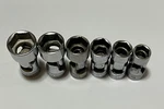 Snap-on 206afs 3/8 Drive Sae 6 Pt Swivel Universal Socket Set Pc 7/16 - 3/4. Fixed Price $99.95.