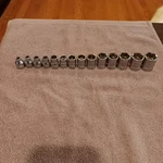 Williams Usa 14pcs Metric Socket Set 6pt Bm-series. Fixed Price $74.50.