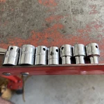 Mac Tools 3/8 Drive 6 Point Shallow Metric Socket Lot. Fixed Price $70.00.