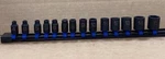 Matco Tools 14 Pc 1/4" Dr 6pt Impact Socket Shallow Set(4mm-15mm Ap15m6v) Used.. Fixed Price $140.00.