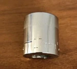 Craftsman Usa 17mm Socket 12 Point, 3/8 Drive, Vv 44307 (top Knurl Mm). Fixed Price $9.50.
