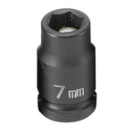 Grey Pneumatic 907mg Soc 7mm 1/4d Imp Mag 6pt Blk. Fixed Price $18.07.