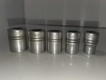 Indestro 3/8d-*11/16 6222-*5/8 6220-*9/16 6218-*3/8 6212h-*7/16 6214 Sockets. Fixed Price $25.00.