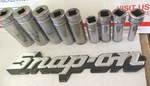 Snap-on 3/8" Drive 9pc Sae 12pt Deep Socket Set 3/8"-7/8" No. Sf-081 To Sf-281. Fixed Price $85.00.