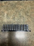 Mac Tools Sxm12dsbrpt 12pc 3/8in. Metric Deep Spherical Chrome Socket Set. Fixed Price $120.00.