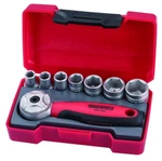 Teng 1/4in. Drive Socket Set 8 Piece Metric 6 Point - T1408. Fixed Price $53.71.