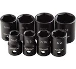Arcan 3/8" Drive 8 Piece Sae Impact Socket Set As2388s. Fixed Price $17.49.